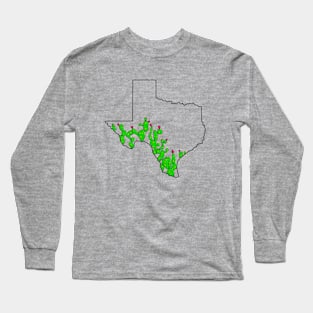 Pear Cacti Long Sleeve T-Shirt